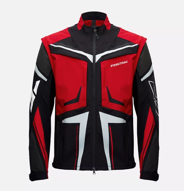 Куртка FINNTRAIL мужская Enduro Graphite Red 2026 Куртка FINNTRAIL мужская Enduro Graphite Red 2026