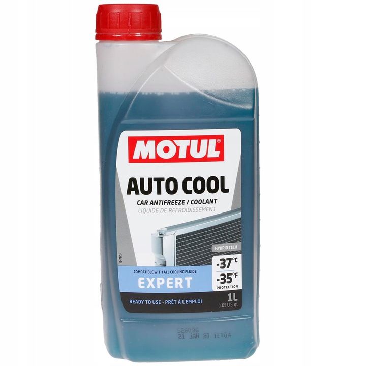 Охлаждающая жидкость Motul Inugel Expert-37 1L Охлаждающая жидкость Motul Inugel Expert-37 1L