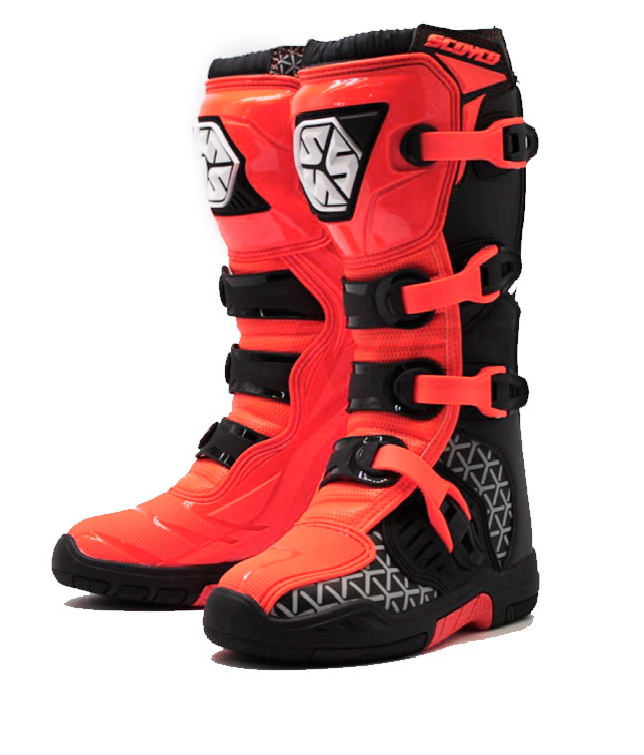 Мотоботы SCOYCO MBM009 Red Black 2024 Мотоботы SCOYCO MBM009 Red Black 2024