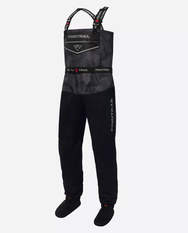 Вейдерсы FINNTRAIL Enduro CamoShadowBlack 2026 Вейдерсы FINNTRAIL Enduro CamoShadowBlack 2026