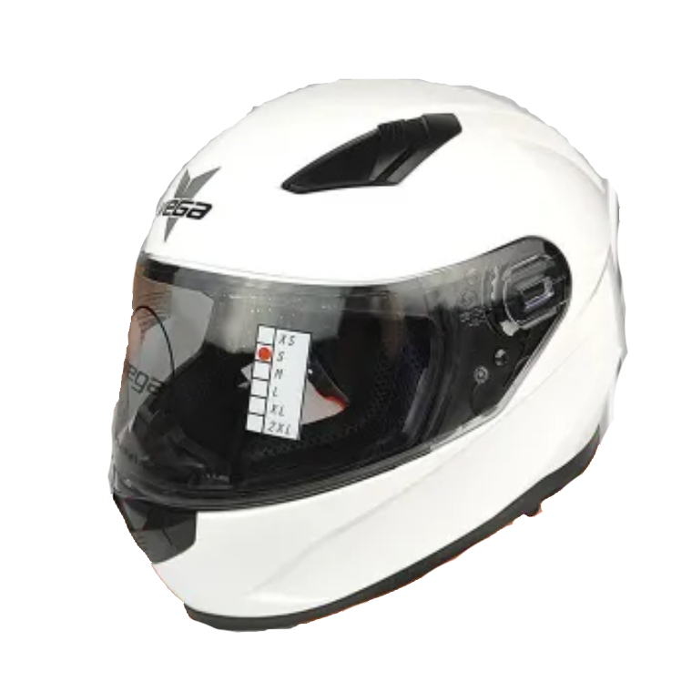 Шлем интеграл VEGA Ultra White 2024 Шлем интеграл VEGA Ultra White 2024