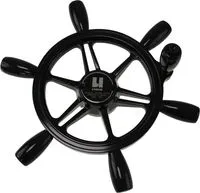 Штурвал черный
