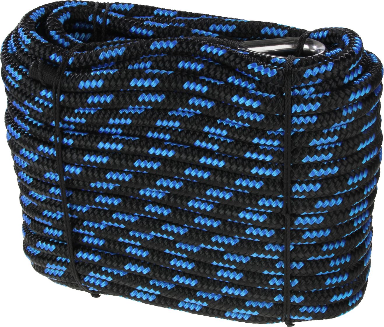 Трос якорный с намоткой и карабином, d 10 мм, L 30 м Трос якорный с намоткой и карабином, d 10 мм, L 30 м