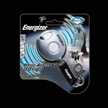 Фонарь брелок Energizer Panic alarm + led light Фонарь брелок Energizer Panic alarm + led light