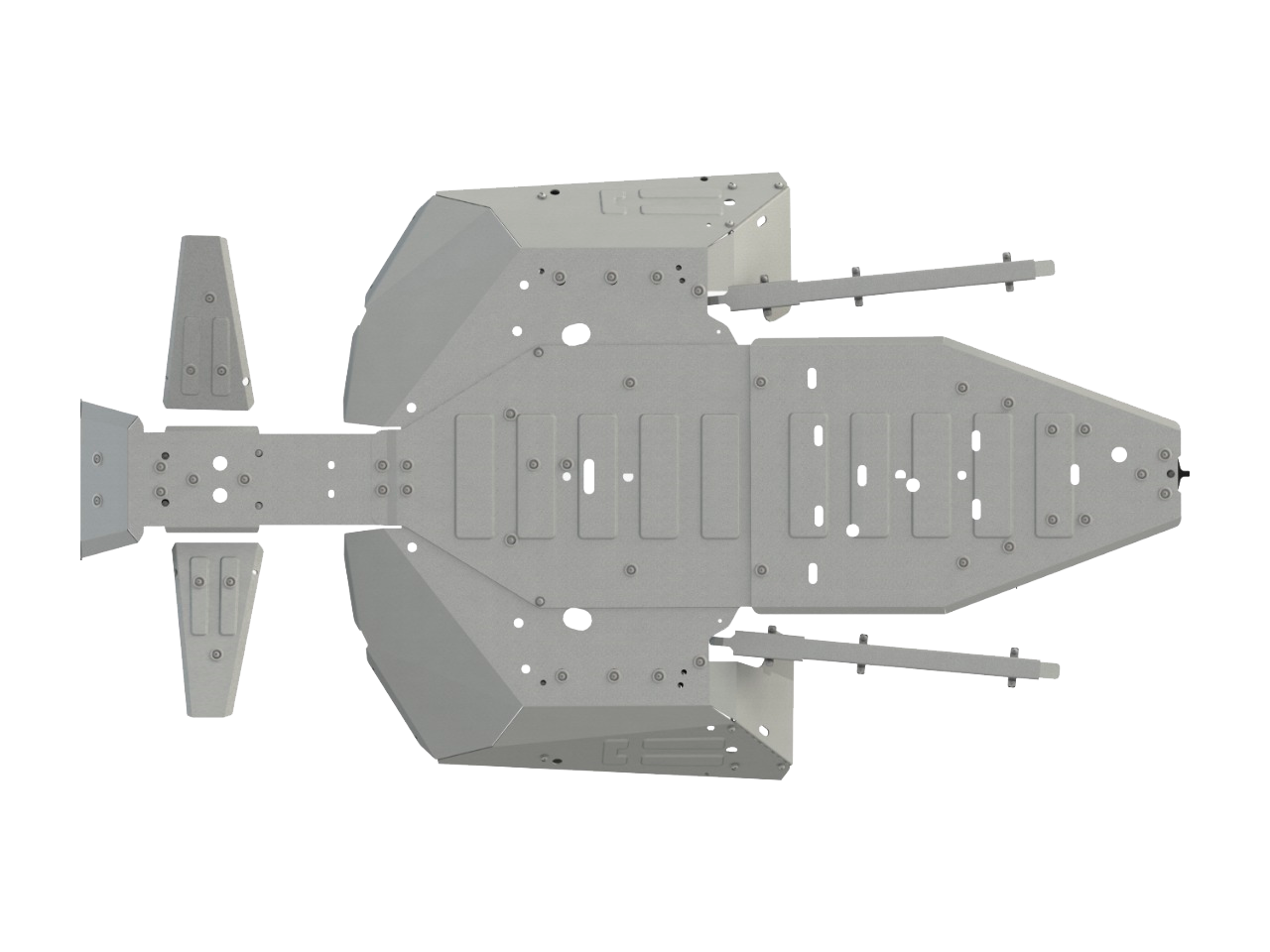 Защита днища CFMOTO ZFORCE 1000 Алюминий (CFMOTO оригинал) Защита днища CFMOTO ZFORCE 1000 Алюминий (CFMOTO оригинал)