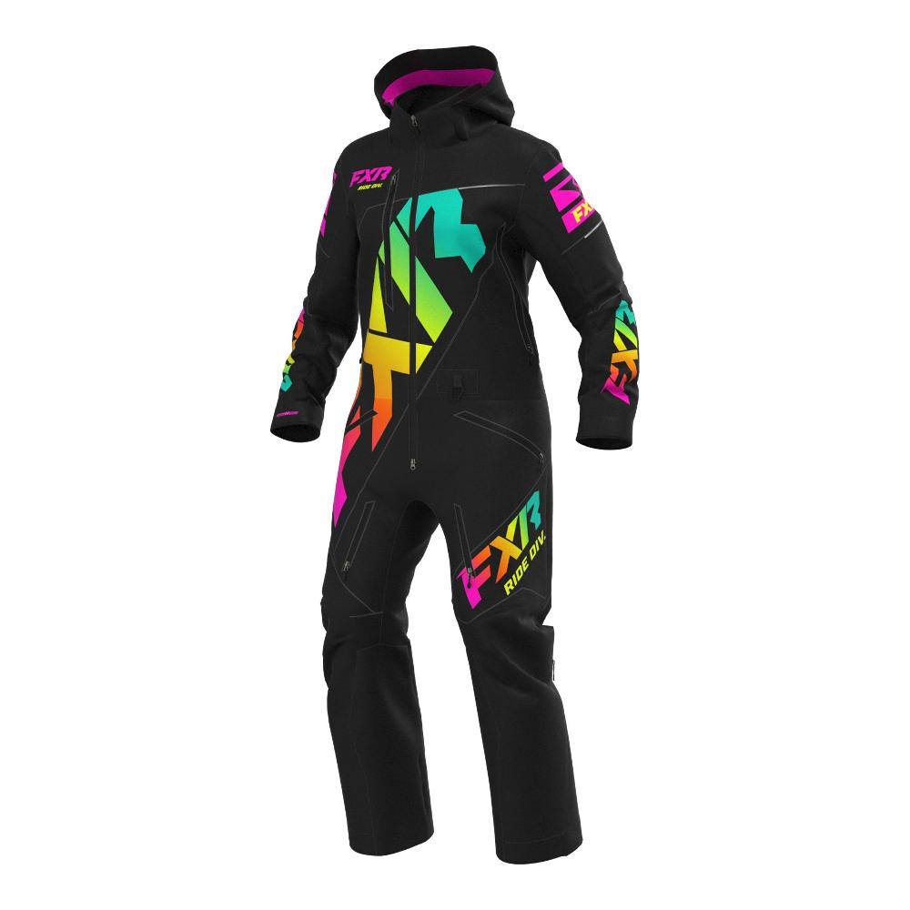 Комбинезон женский утеплённый FXR CX F.A.S.T. Black Sherbert 2022 Комбинезон женский утеплённый FXR CX F.A.S.T. Black Sherbert 2022