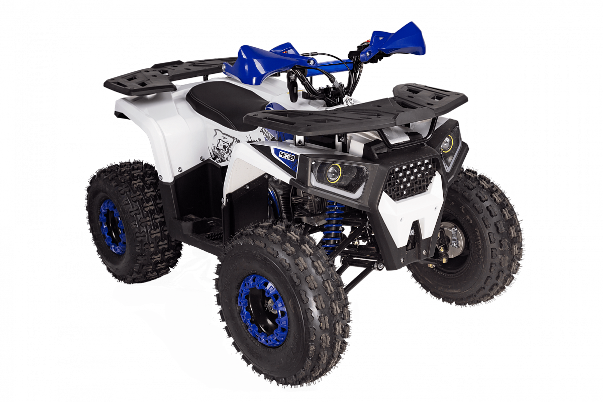 Квадроцикл Avantis Optima 8 New + (Белый/синий) Квадроцикл Avantis Optima 8 New + (Белый/синий)