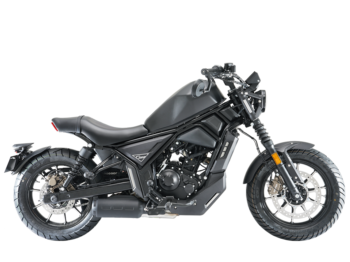 Мотоцикл ZONTES ZT125-C Черный Мотоцикл ZONTES ZT125-C Черный