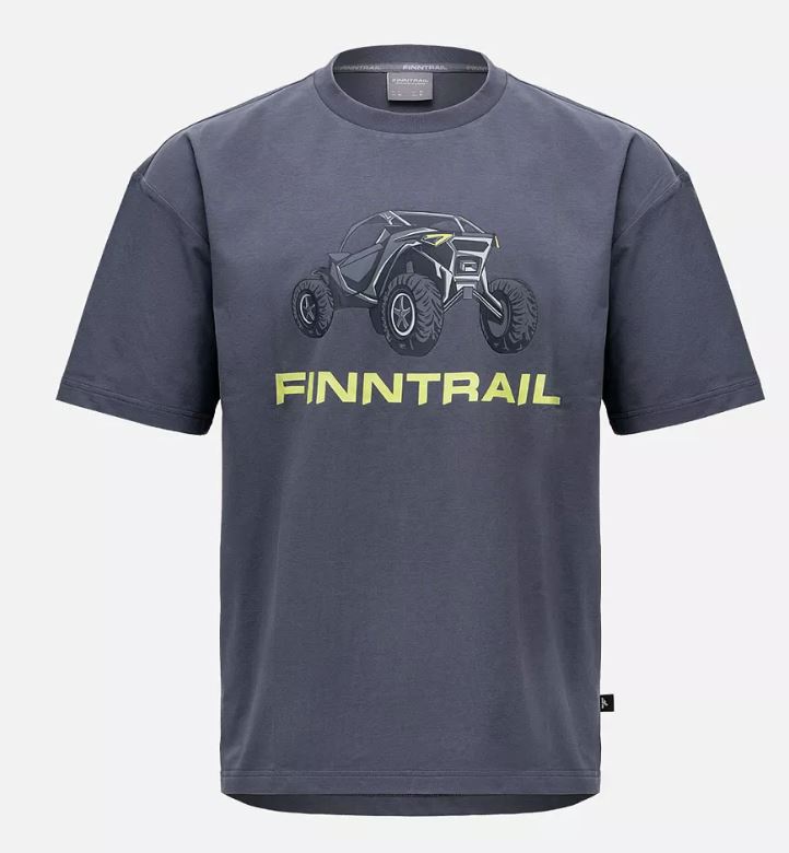 Футболка FINNTRAIL Buggy DarkGrey 2026 Футболка FINNTRAIL Buggy DarkGrey 2026