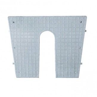 Накладка на транец 420х340 наклонная пластик Накладка на транец 420х340 наклонная пластик