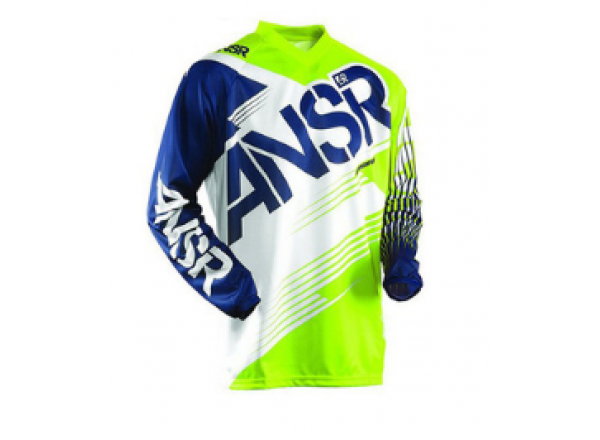 Джерси ANSR 17 Hi-Vis White Blue 2021 Джерси ANSR 17 Hi-Vis White Blue 2021