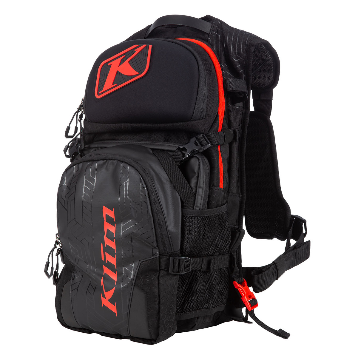 Рюкзак KLIM Nac Pak Black Fiery Red 2024 Рюкзак KLIM Nac Pak Black Fiery Red 2024