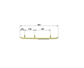 Коньки лыжные к снегоходу Polaris 600-800 PRO RMK/SWITCHBACK (платформа Axys) ЦентрПласт Коньки лыжные к снегоходу Polaris 600-800 PRO RMK/SWITCHBACK (платформа Axys) ЦентрПласт