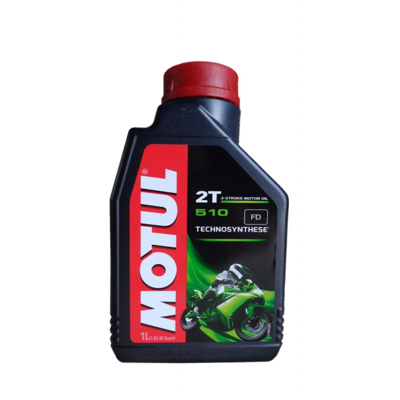 Масло Motul 2Т 510 Полусинтетическое моторное 1л (для мотоцикла) Масло Motul 2Т 510 Полусинтетическое моторное 1л (для мотоцикла)