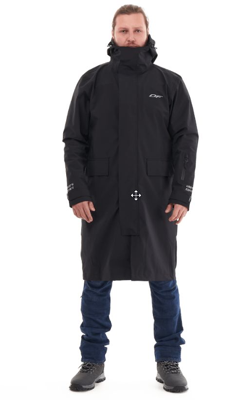 Дождевик городской DRAGONFLY RAINCOAT 2.0 Black 2025 Дождевик городской DRAGONFLY RAINCOAT 2.0 Black 2025
