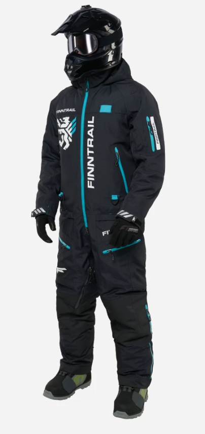 Комбинезон утеплённый FINNTRAIL Widetrack Pro Graphite 2025 Комбинезон утеплённый FINNTRAIL Widetrack Pro Graphite 2025