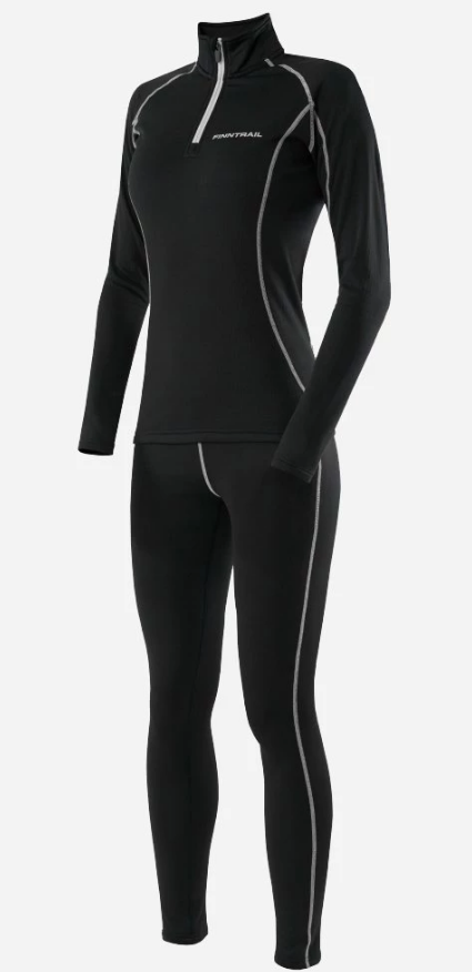 Термобельё FINNTRAIL Subzero W Black 2024 Термобельё FINNTRAIL Subzero W Black 2024