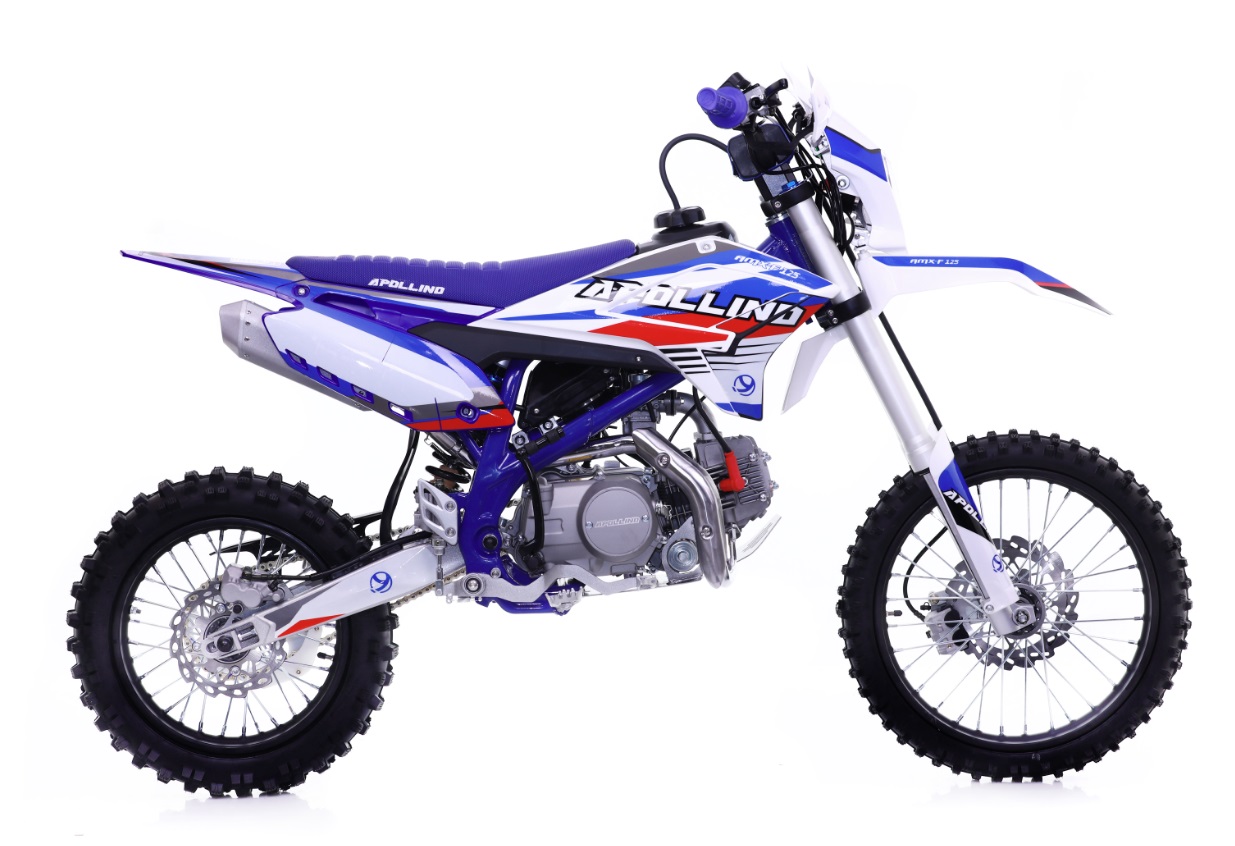 Питбайк APOLLINO AMX-F 125 17/14 (Синий) Питбайк APOLLINO AMX-F 125 17/14 (Синий)