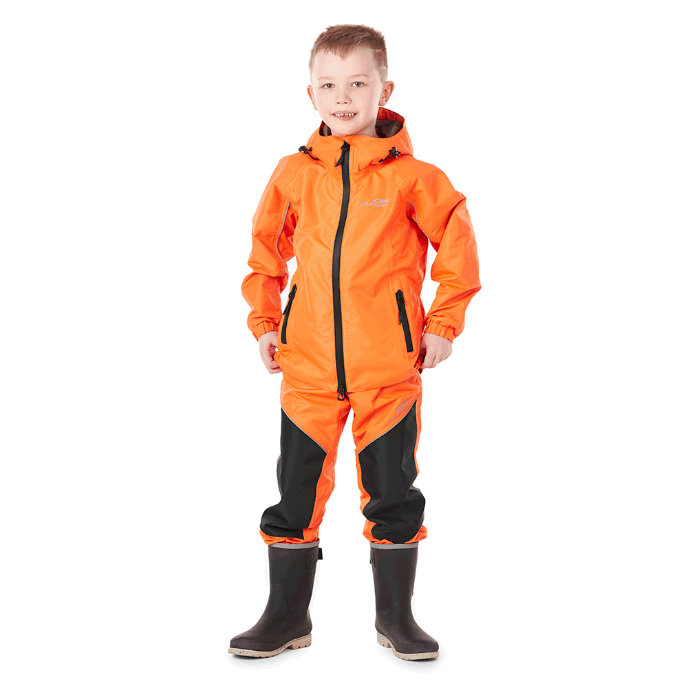 Костюм дождевой детский DRAGONFLY Evo Kids Orange 2023 Костюм дождевой детский DRAGONFLY Evo Kids Orange 2023