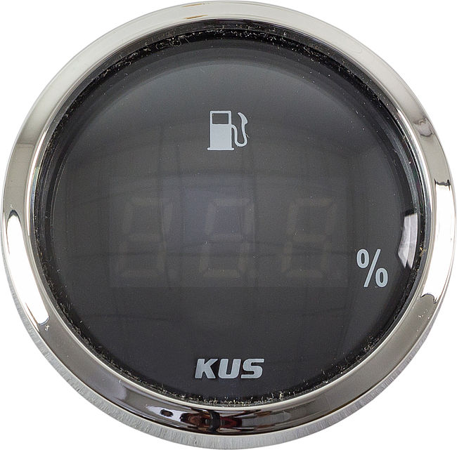 Прибор контроля уровня топлива 240-33 Ом цифровой KUS/Tainor черный Прибор контроля уровня топлива 240-33 Ом цифровой KUS/Tainor черный