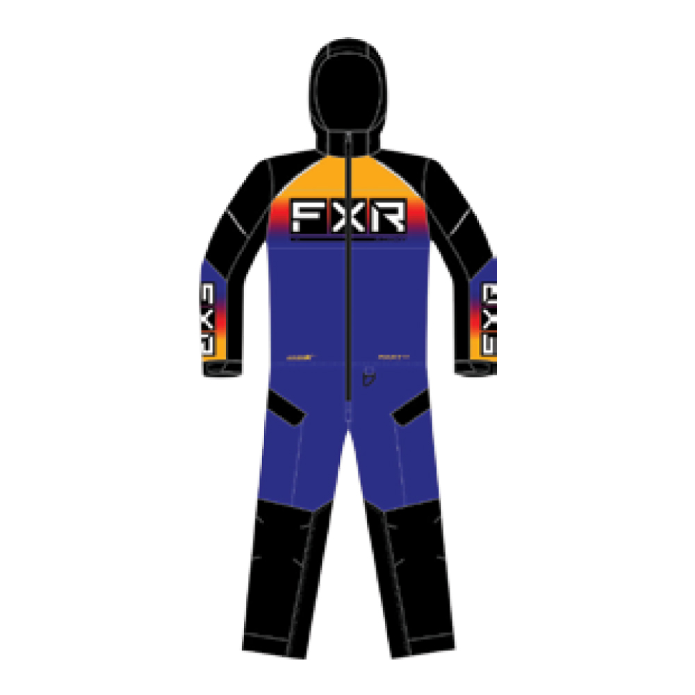 Комбинезон детский утеплённый FXR Recruit Black/Anodized 2024 Комбинезон детский утеплённый FXR Recruit Black/Anodized 2024