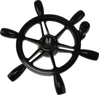 Штурвал черный