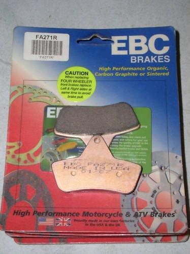 Колодки тормозные Arctic Cat 250-400_EBC Колодки тормозные Arctic Cat 250-400_EBC