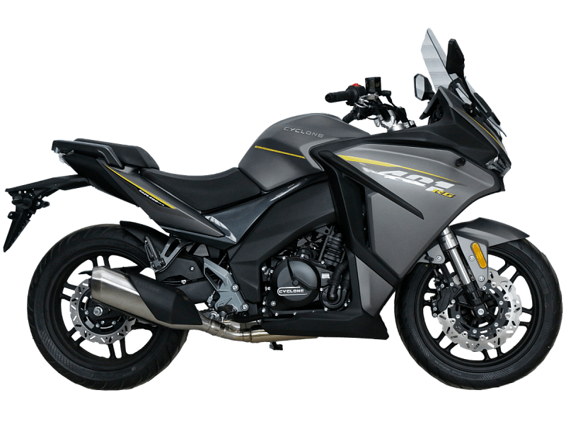 Мотоцикл CYCLONE RG401 (SR400GS-B) Серый Мотоцикл CYCLONE RG401 (SR400GS-B) Серый