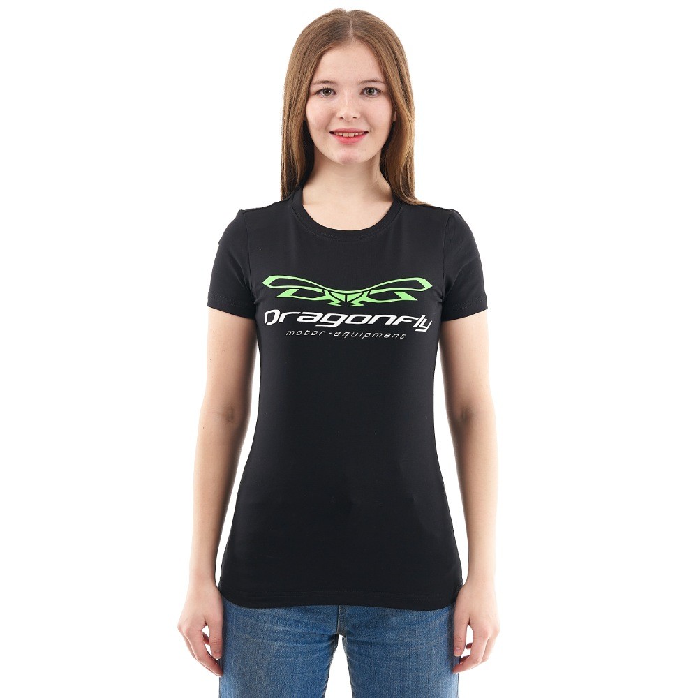 Футболка женская DRAGONFLY Black 2023 Футболка женская DRAGONFLY Black 2023