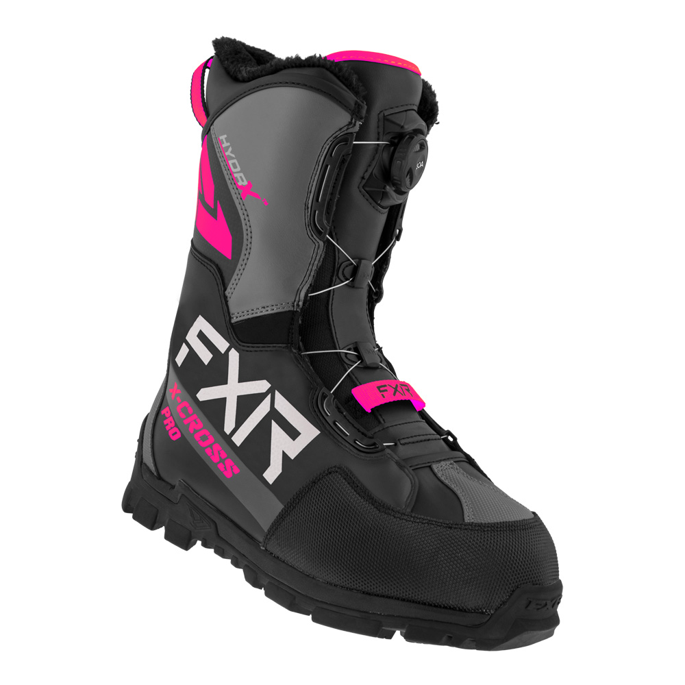 Ботинки FXR X-Cross Pro BOA Black Fuchsia 2025 Ботинки FXR X-Cross Pro BOA Black Fuchsia 2025