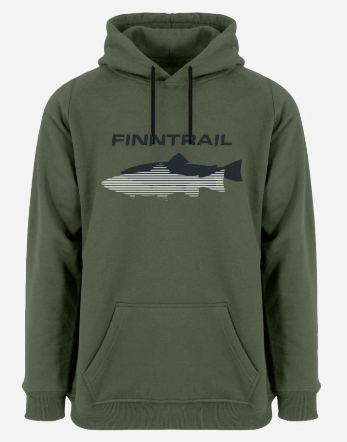 Худи FINNTRAIL Shadow Fish Khaki 2023 Худи FINNTRAIL Shadow Fish Khaki 2023