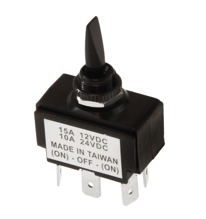 Тумблер перекл. 3-х позиционный возвратный Тумблер перекл. 3-х позиционный возвратный