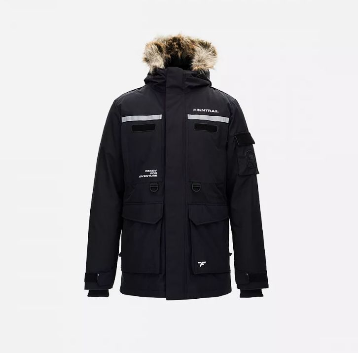 Парка FINNTRAIL Isebreaker Graphite 2026 Парка FINNTRAIL Isebreaker Graphite 2026