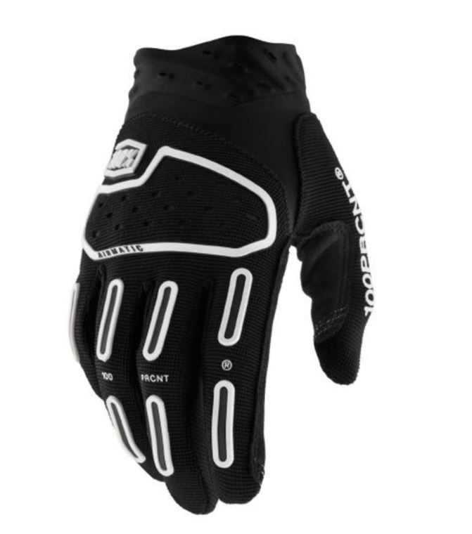 Перчатки 100% Airmatic 2 Black 2026, Перчатки 100% Airmatic 2 Black 2026,