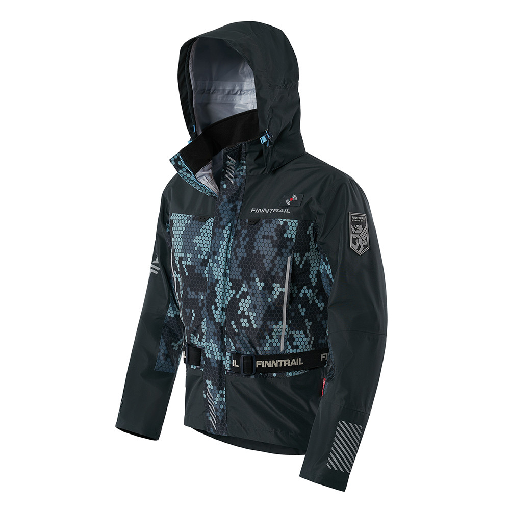 Куртка FINNTRAIL Mudway Camo Grey 2024* Куртка FINNTRAIL Mudway Camo Grey 2024*
