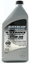 Масло Quicksilver 4Т 25W-40 Синтетическое моторное 1л Масло Quicksilver 4Т 25W-40 Синтетическое моторное 1л