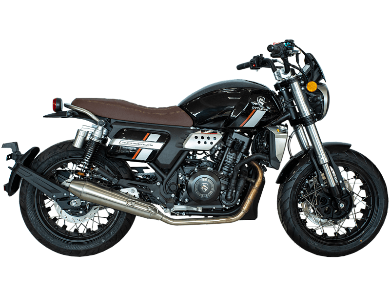 Мотоцикл CYCLONE RE401 (SR400-B) Черный Мотоцикл CYCLONE RE401 (SR400-B) Черный