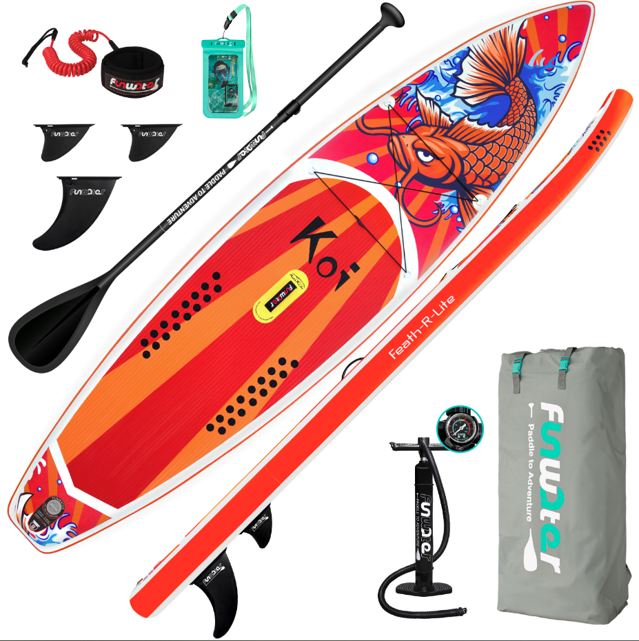 САП борд SUP BOARD FunWater Koi Red Fish 11'6 САП борд SUP BOARD FunWater Koi Red Fish 11'6