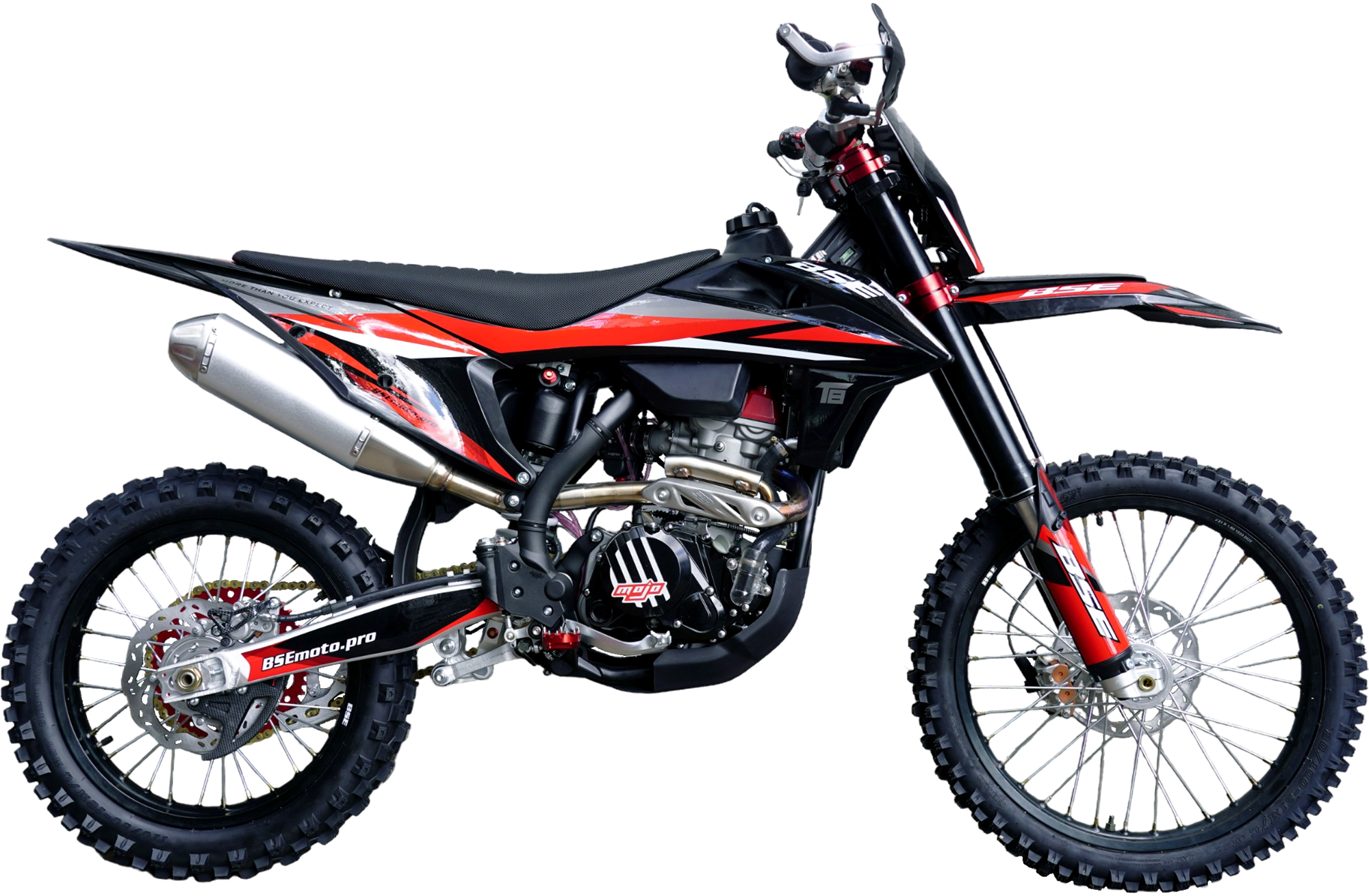 Мотоцикл кроссовый BSE T8 Sport Red Storm Sport Мотоцикл кроссовый BSE T8 Sport Red Storm Sport