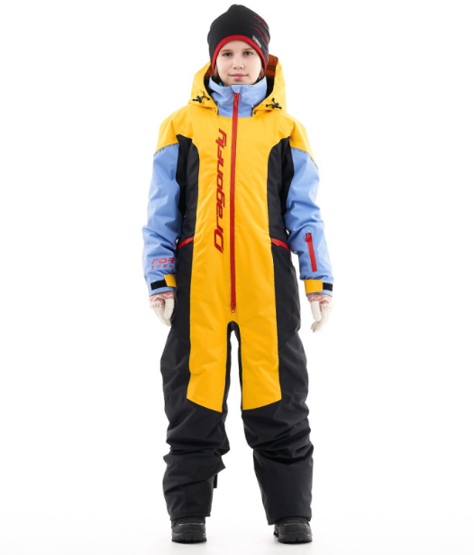 Комбинезон детский утеплённый DRAGONFLY Teenager Gravity Yellow Blue 2022 Комбинезон детский утеплённый DRAGONFLY Teenager Gravity Yellow Blue 2022