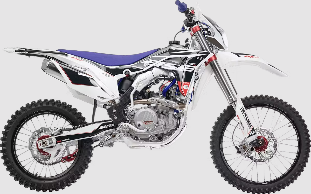 Мотоцикл кроссовый BSE M2 Force White Мотоцикл кроссовый BSE M2 Force White