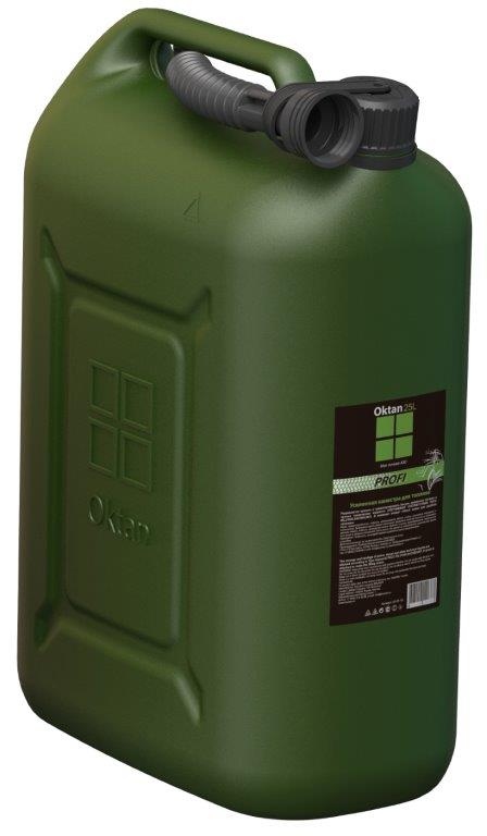 Канистра топливная экспедиционная 25 л усиленная (пластик) OKTAN (Зеленый) Канистра топливная экспедиционная 25 л усиленная (пластик) OKTAN (Зеленый)