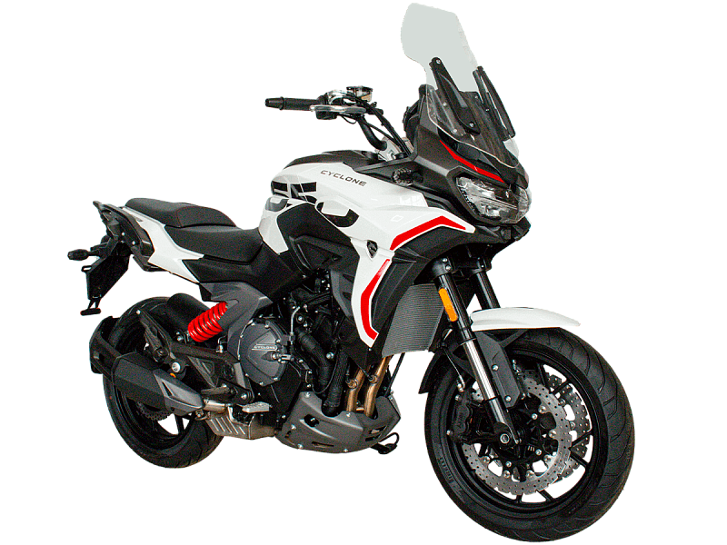 Мотоцикл CYCLONE RX6 (SR650) Белый Мотоцикл CYCLONE RX6 (SR650) Белый