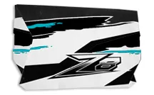 Комплект наклеек на двери CFMOTO Z8 (Черный)