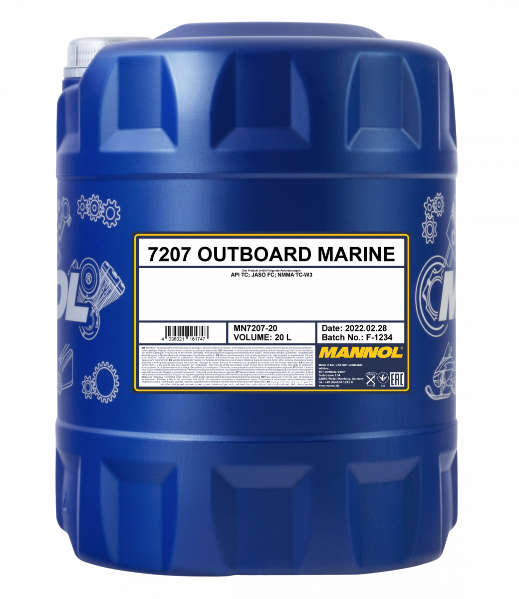 xМасло Mannol Outboard Marine 2Т TC-W3 для ПЛМ Полусинтетическое моторное 20л xМасло Mannol Outboard Marine 2Т TC-W3 для ПЛМ Полусинтетическое моторное 20л