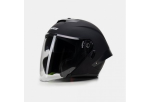 Шлем открытый STAREZZI Easy Rider Black Matt 2025 Шлем открытый STAREZZI Easy Rider Black Matt 2025