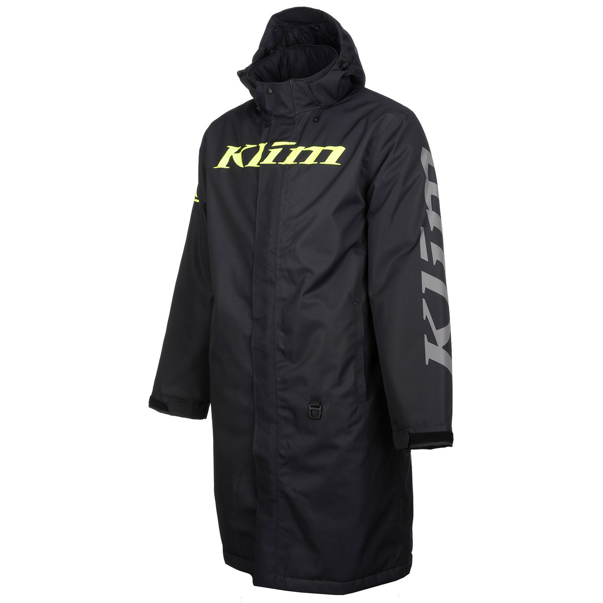 Плащ KLIM Revolt Pit Coat Black Hi-Vis 2024 Плащ KLIM Revolt Pit Coat Black Hi-Vis 2024