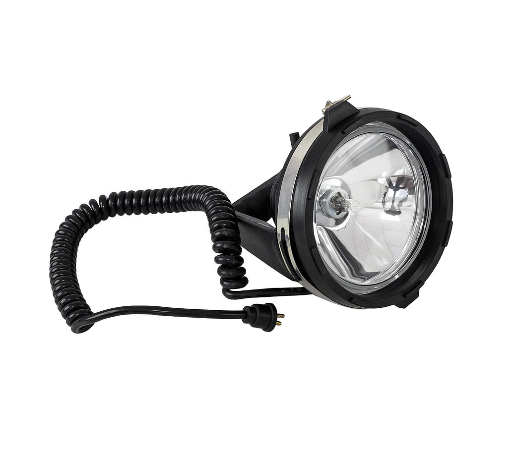 Прожектор ручной 12V/100W, 5 3/4" Прожектор ручной 12V/100W, 5 3/4"