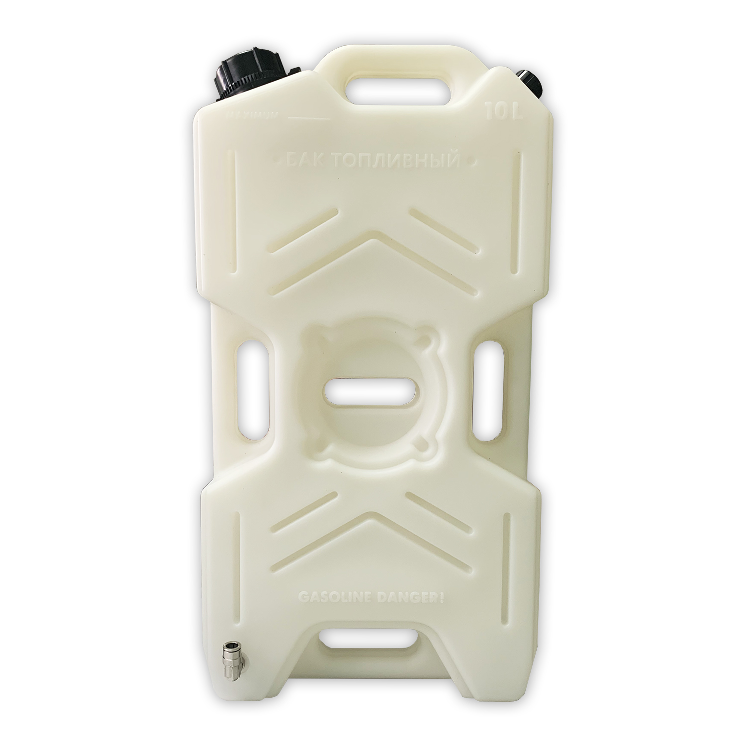 Канистра топливная экспедиционная 10 л (пластик) Драйв (Черный) Канистра топливная экспедиционная 10 л (пластик) Драйв (Черный)