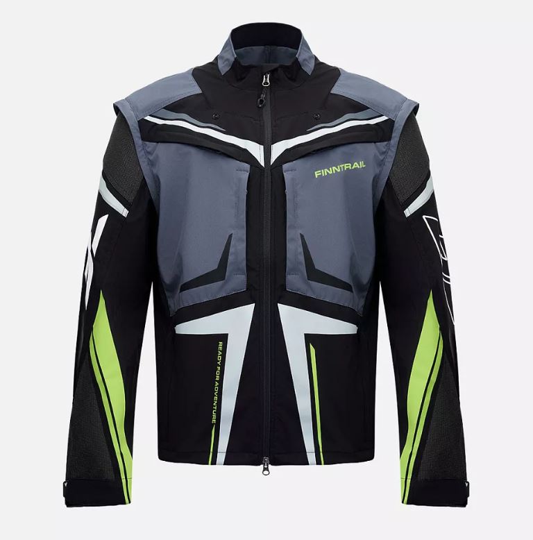 Куртка FINNTRAIL мужская Enduro Graphite Yellow 2026 Куртка FINNTRAIL мужская Enduro Graphite Yellow 2026